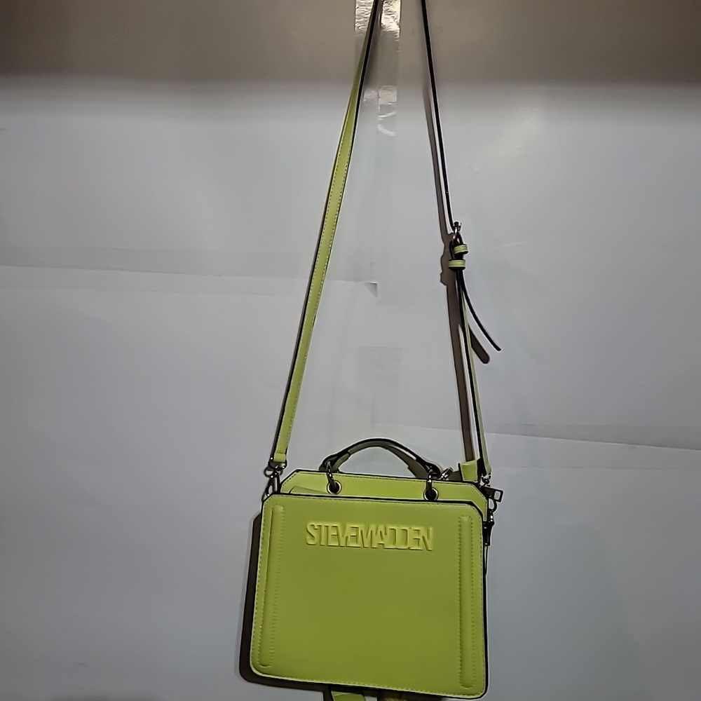 Steve Madden Lime Green Crossbody Bag